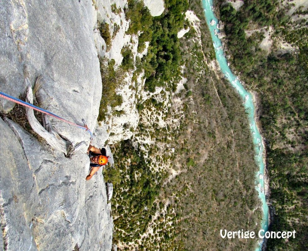 Verdon Stage Escalade En Grande Voie Et Portaledges Vertige Concept